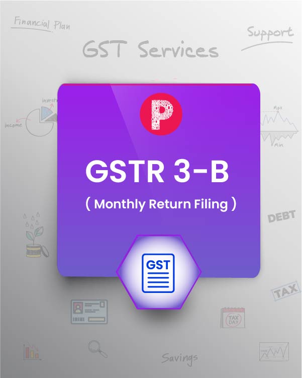 GST Returns POST PAID (GSTR3B and GSTR1) - 3 Months